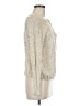 Sanctuary Metallic Ivory Pullover Sweater Size M - photo 4