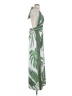 Romwe Tropical Green Casual Dress Size S - photo 4