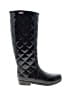 Hunter Black Rain Boots Size 7 - photo 1