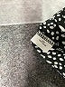 Papermoon 100% Polyester Polka Dots Black 3/4 Sleeve Blouse Size M (estimated) - photo 8