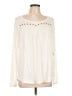 Color Thread Ivory Long Sleeve Blouse Size L - photo 1