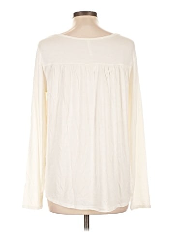 Color Thread Long Sleeve Blouse (view 2)