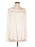 Color Thread Ivory Long Sleeve Blouse Size L - photo 1