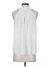 Ramy Brook 100% Polyester Silver White Sleeveless Blouse Size XS - photo 2