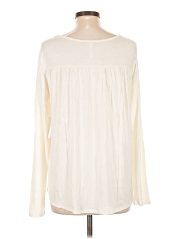 Color Thread Long Sleeve Blouse (view 2)