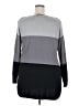 New York & Company Color Block Gray Pullover Sweater Size XXL - photo 2