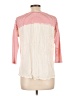 Freebird Red 3/4 Sleeve Top Size L - photo 2