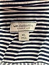 Liz Claiborne Stripes Blue Long Sleeve Button-Down Shirt Size XL - photo 7
