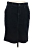 Old Navy Black Denim Skirt Size 6 - photo 1