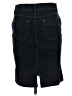 Old Navy Black Denim Skirt Size 6 - photo 2