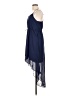 Freebird 100% Polyester Solid Blue Casual Dress Size L - photo 5