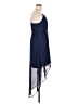 Freebird 100% Polyester Solid Blue Casual Dress Size L - photo 4