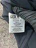 Ser.O.Ya Graphic Black Cocktail Dress Size S - photo 8