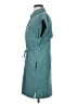 Athleta 100% Polyester Solid Teal Casual Dress Size S - photo 5