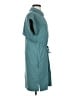 Athleta 100% Polyester Solid Teal Casual Dress Size S - photo 4