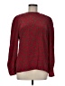 Evan Picone Burgundy Red Long Sleeve Blouse Size 8 - photo 1