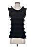 Heather B 100% Cotton Black Sleeveless Blouse Size S - photo 1
