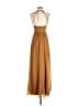 ASOS 100% Polyester Brown Cocktail Dress Size 4 - photo 2