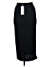 Emery Rose Solid Black Formal Skirt Size M - photo 2