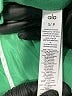Alo 100% Polyester Color Block Green Track Jacket Size S - photo 7