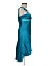 La Belle 100% Polyester Teal Cocktail Dress Size 9 - photo 4