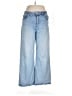 Ann Taylor LOFT Solid Blue Jeans Size 31 waist - photo 1