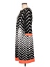 Studio One Chevron-herringbone Black Casual Dress Size L - photo 5