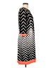Studio One Chevron-herringbone Black Casual Dress Size L - photo 4