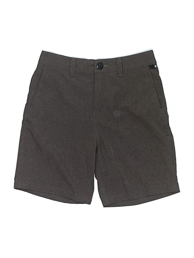 Pre-owned Volcom Kids' Khaki Shorts In Brown