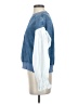 Zara 100% Cotton Blue Long Sleeve Top Size S (estimated) - photo 5