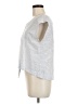 J.Crew Collection White Short Sleeve Top Size 6 - photo 5