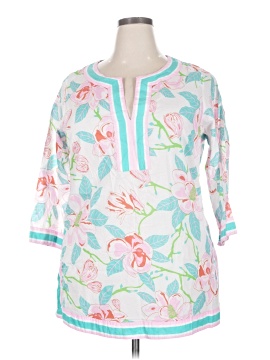 Gretchen Scott Designs 3/4 Sleeve Blouse