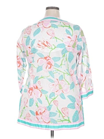 Gretchen Scott Designs 3/4 Sleeve Blouse (view 2)