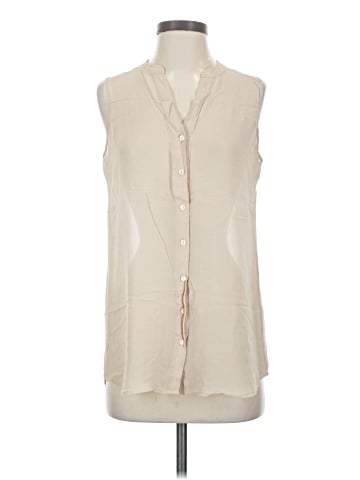 Eileen Fisher Sleeveless Button-Down Shirt (view 1)