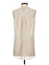 Eileen Fisher Ivory Sleeveless Button-Down Shirt Size S - photo 2