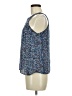 Paper Crane Blue Sleeveless Blouse Size M - photo 5