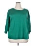 Cable & Gauge Green Pullover Sweater Size 2X - photo 1