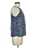 Paper Crane Blue Sleeveless Blouse Size M - photo 4