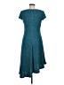 Ellen Tracy Teal Casual Dress Size 6 - photo 2