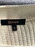 Quince 100% Cotton Ivory Pullover Sweater Size S - photo 7