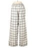 Assorted Brands Plaid Ivory Gray Casual Pants Size M - photo 1