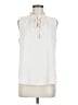 Anne Klein Ivory Sleeveless Blouse Size M - photo 1