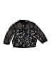 Zara 100% Polyester Paisley Black Jacket Size 2 - photo 1