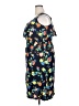Merona Print Blue Cocktail Dress Size XXL - photo 5