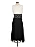 Connected Apparel 100% Polyester Black Cocktail Dress Size 12 - photo 2