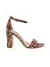 Sam Edelman Print Orange Sandals Size 11 - photo 1
