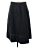 Theory Solid Black Formal Skirt Size 4 - photo 1