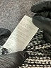 By Anthropologie Stripes Silver Gray Turtleneck Sweater Size M - photo 8