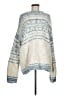 Free People Fair Isle Blue Pullover Sweater Size M - photo 1