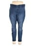 Old Navy Solid Blue Jeggings Size 20 Plus Short - photo 1